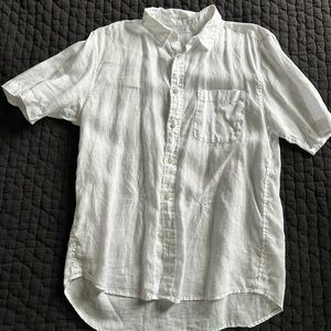 Muji linen shirt size small